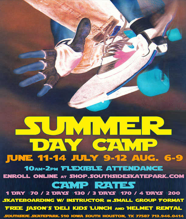 Skateboard Summer Camp Dates Announced – Southside Skate Park